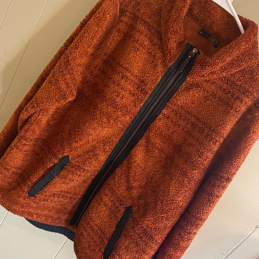 Cruel Girl Rust Jacket with Black Accents